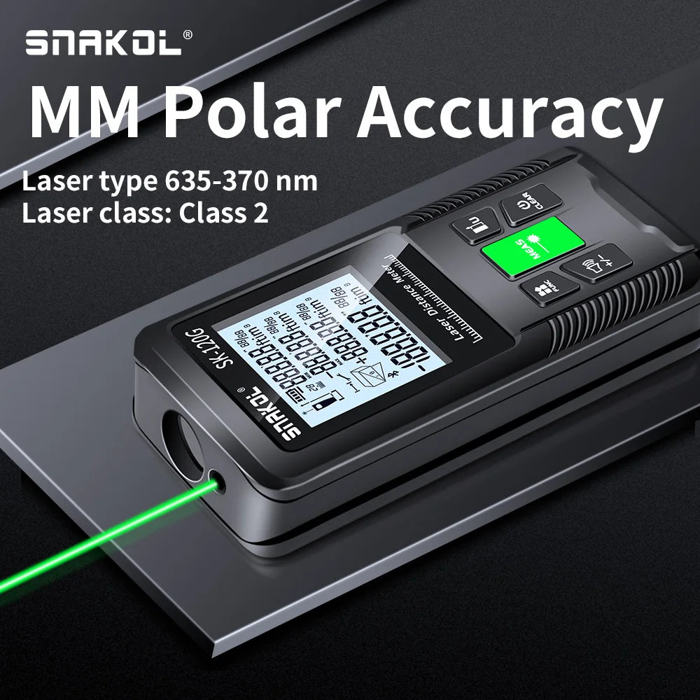 SNAKOL PrecisionPro™ Laser Distance Meter