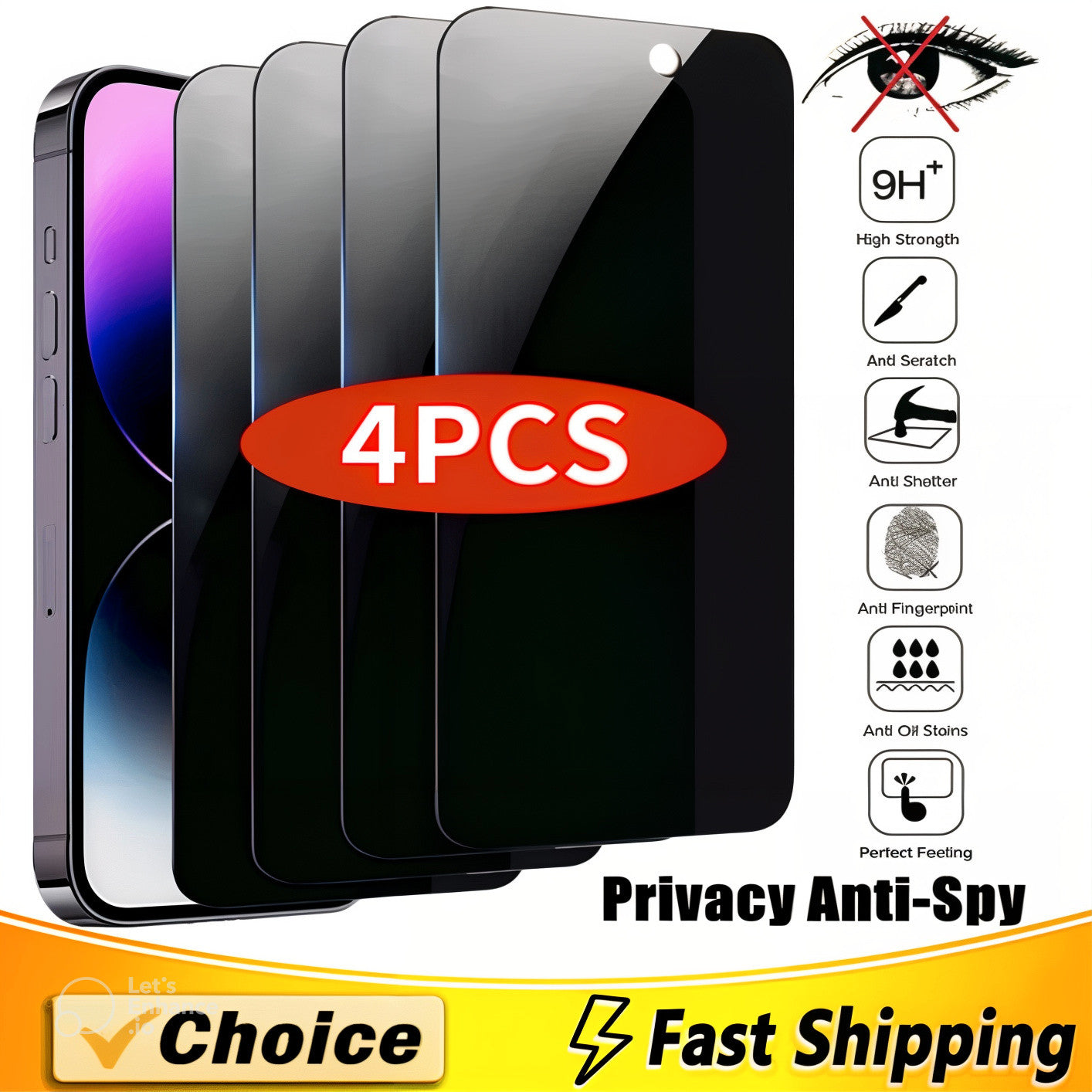 Anti-Scratch Tempered Glass Screen Protector